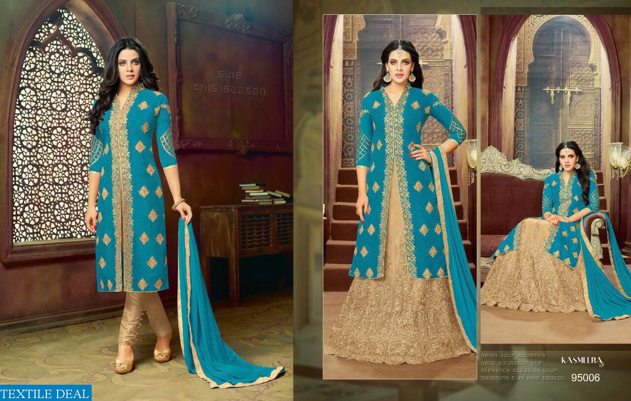 Kasturee plus vol-9 Wholesale Bottom n Ghagra With Salwar suits